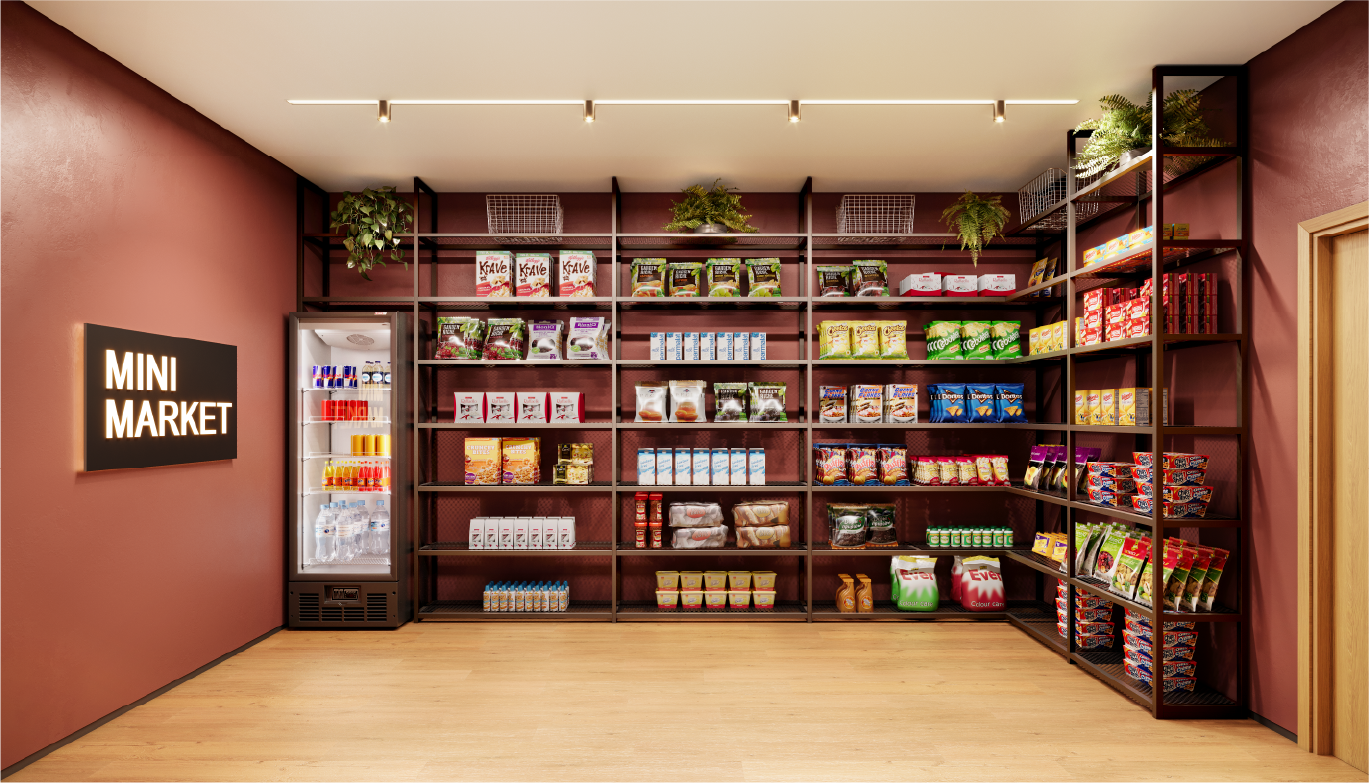 Mini market interno
